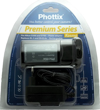 Phottix Kosmo (En-El4 + BL-3) Titan Premium + �������