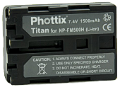  Sony NP-FM500H (Phottix Titan Premium).   Sony A200/A300/A350/A700/A900