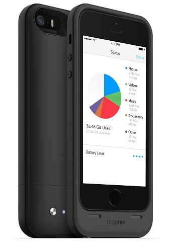 Mophie Space Pack for iPhone 5/5S 1700mAh
