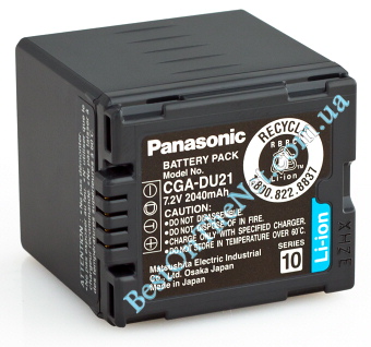 Panasonic CGA-DU21 2040mAh 
