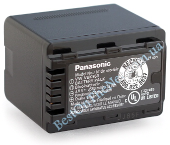 Panasonic VW-VBK360 3580mAh 