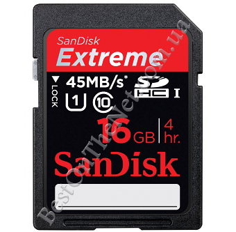 Sandisk Extreme SDXC Class 10, UHS Class 1