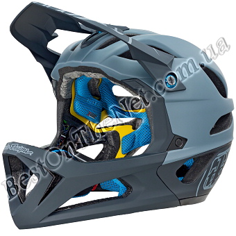 Troy Lee Design Stage Helmet (Stealth-Gray)