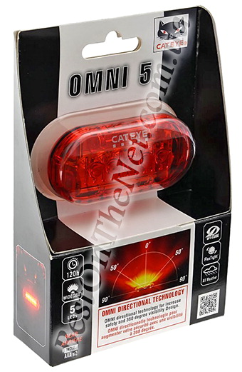 Cateye OMNI 5 Rear Safety Light