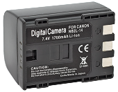 Аналог Canon NB-2L14 (ElectroMex 1700mAh). Аккумулятор для Canon Elura, Optura, MV, ZR и др. серий