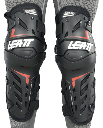 Leatt Dual Axis Knee guard (Black)