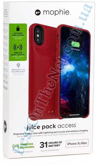 Mophie Juice Pack Access for iPhone Xs Max 2200mAh