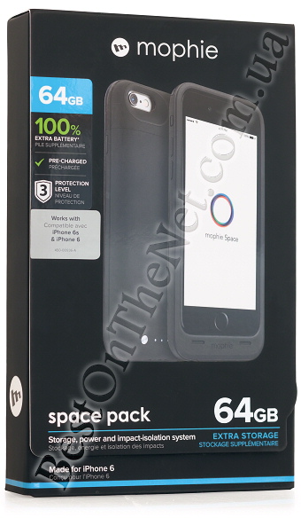 Mophie Space Pack for iPhone 6/6S 3300mAh