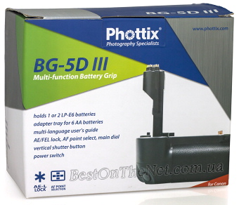 Phottix BG-5D Mark III Premium Battery Grip