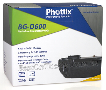 Phottix BG-D600 Battery Grip