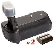 Phottix BP-40D Premium Battery Grip + 2x BP-511a