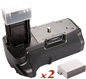 Phottix BP-500D Premium Battery Grip + 2x LP-E5