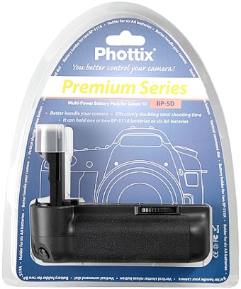 Phottix BP-5D Premium Battery Grip