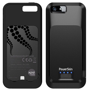 PowerSkin Battery Case for iPhone 5/5S 1500mAh